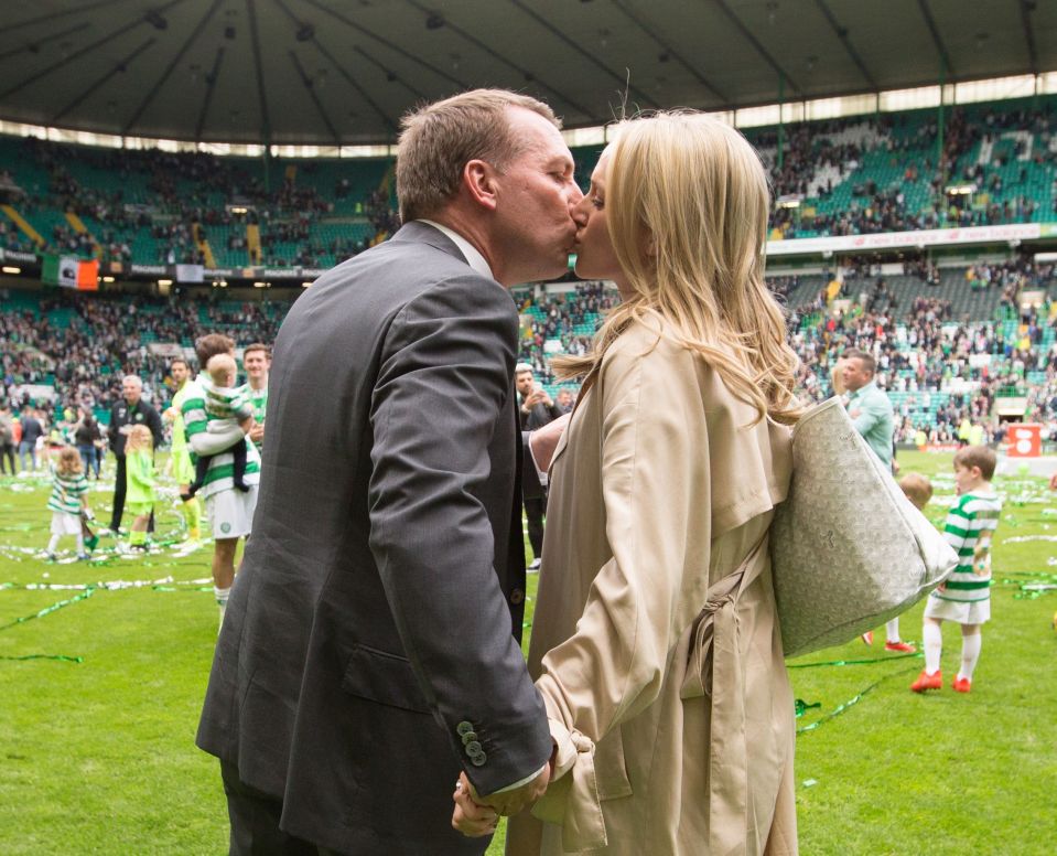 Brendan Rodgers wed his second wife Charlotte Searle