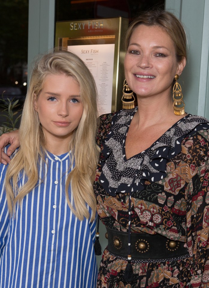  Lottie is the younger sister of supermodel Kate Moss