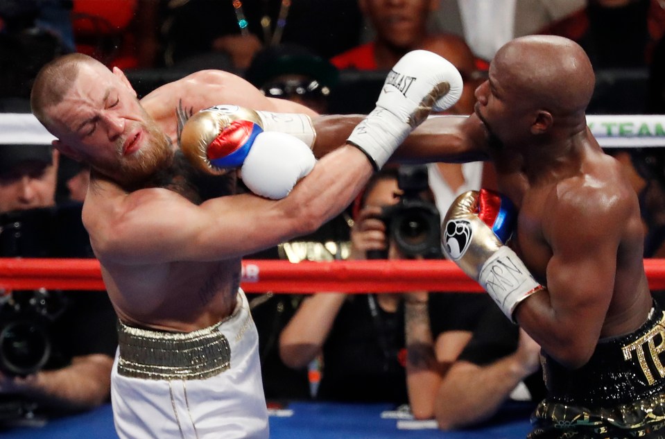  Notorious switched codes to fight boxing icon Floyd Mayweather