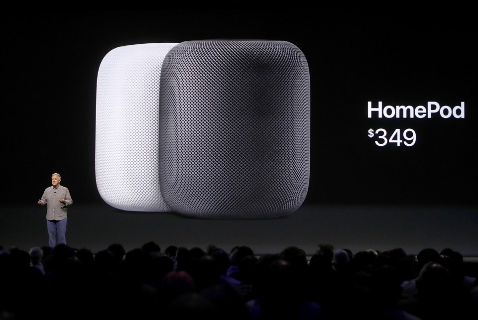  Apple unveiled the HomePod during its 2017 WWDC event