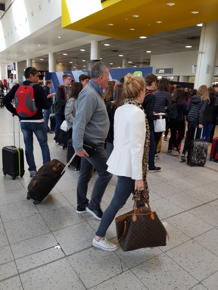  Richard Keys, pictured at the airport after luxury break, left his wife of 36 years after an affair with a friend of his daughter Jemma