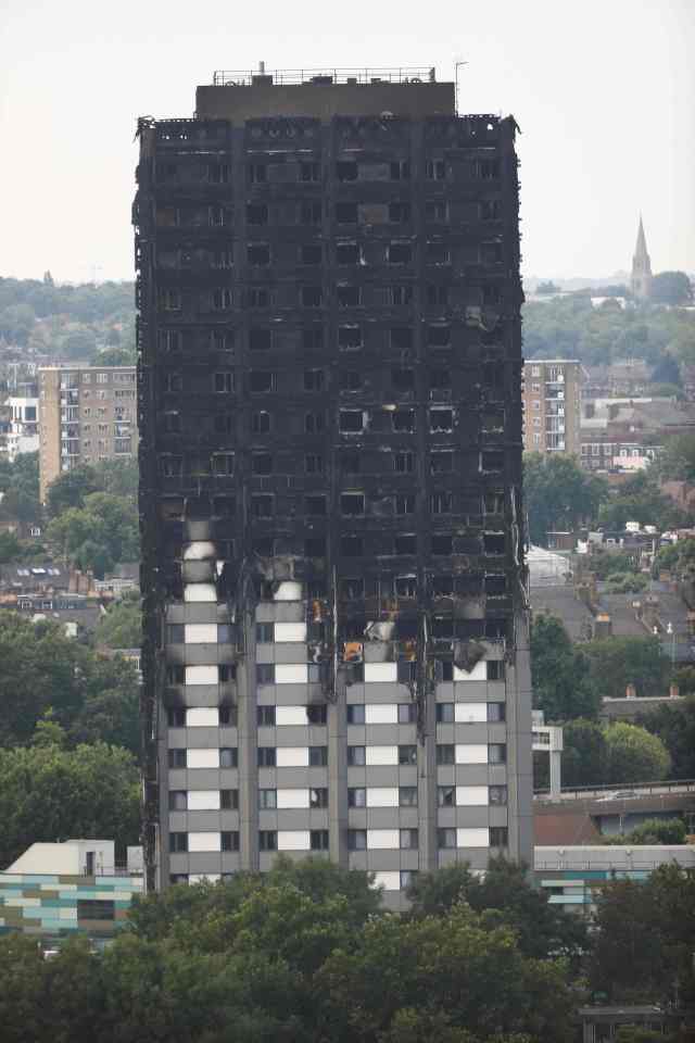  The Grenfell Tower blaze in June 2012 killed 72 people