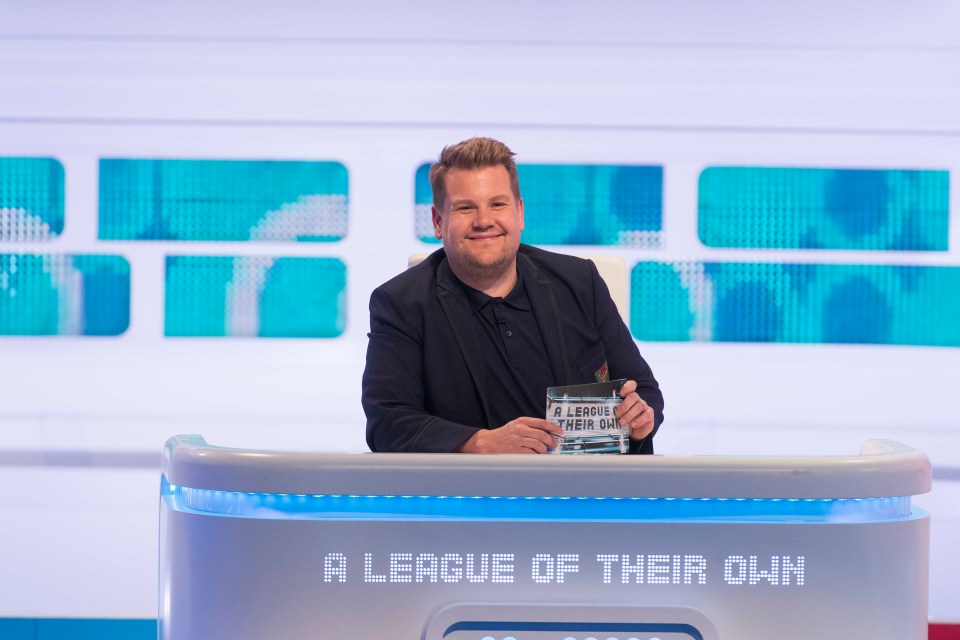 A League Of Their Own, hosted by James Corden, won Comedy entertainment programme at the TV Baftas 2019