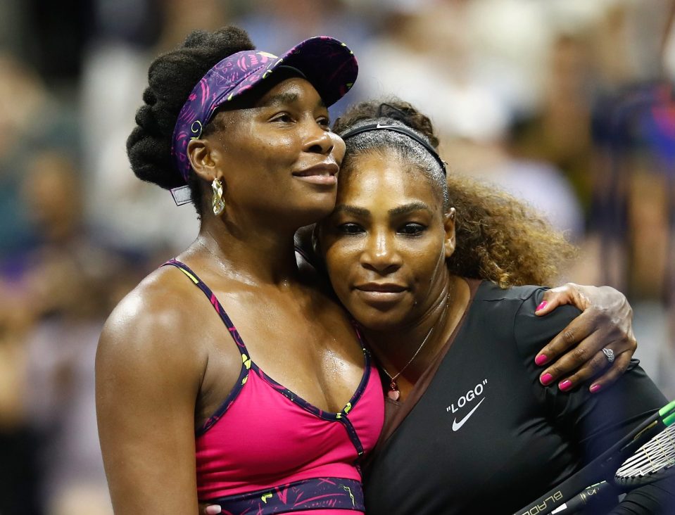  Venus, left, and Serena have combined for 14 Grand Slam doubles championships