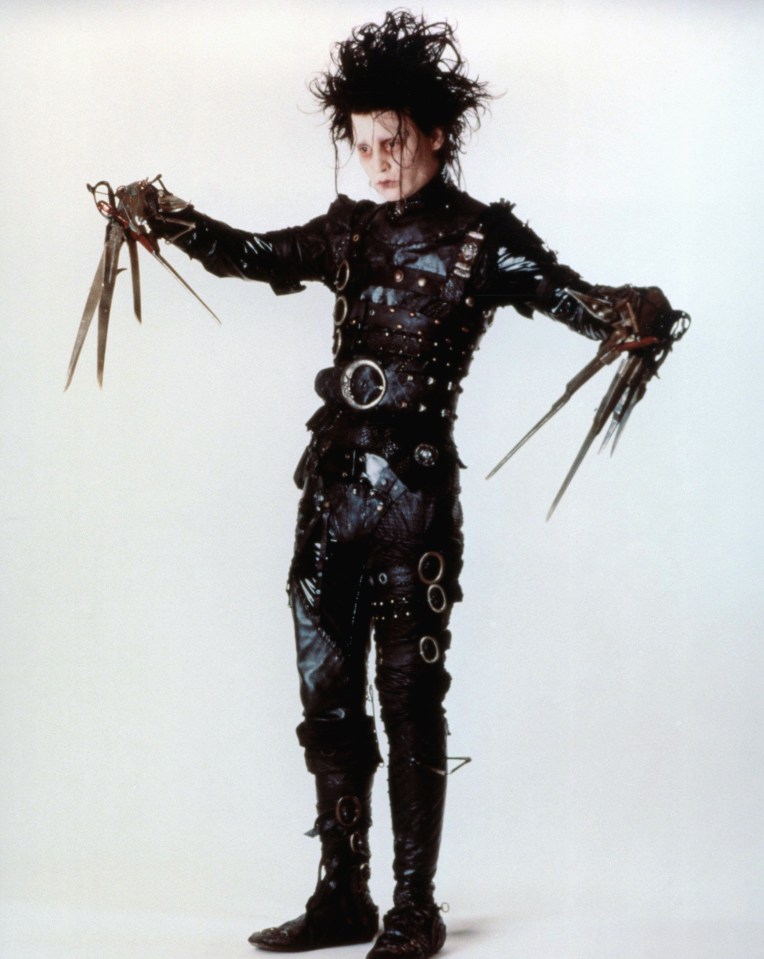  The star was compared to Edward Scissorhands