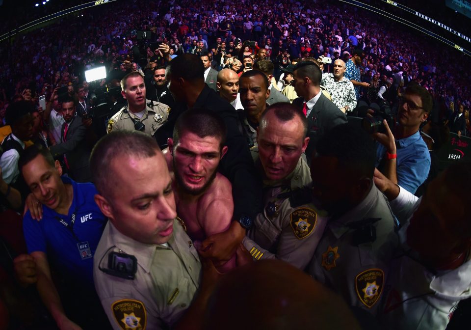  Notorious recently called out Khabib, who launched himself into the crowd following their fight