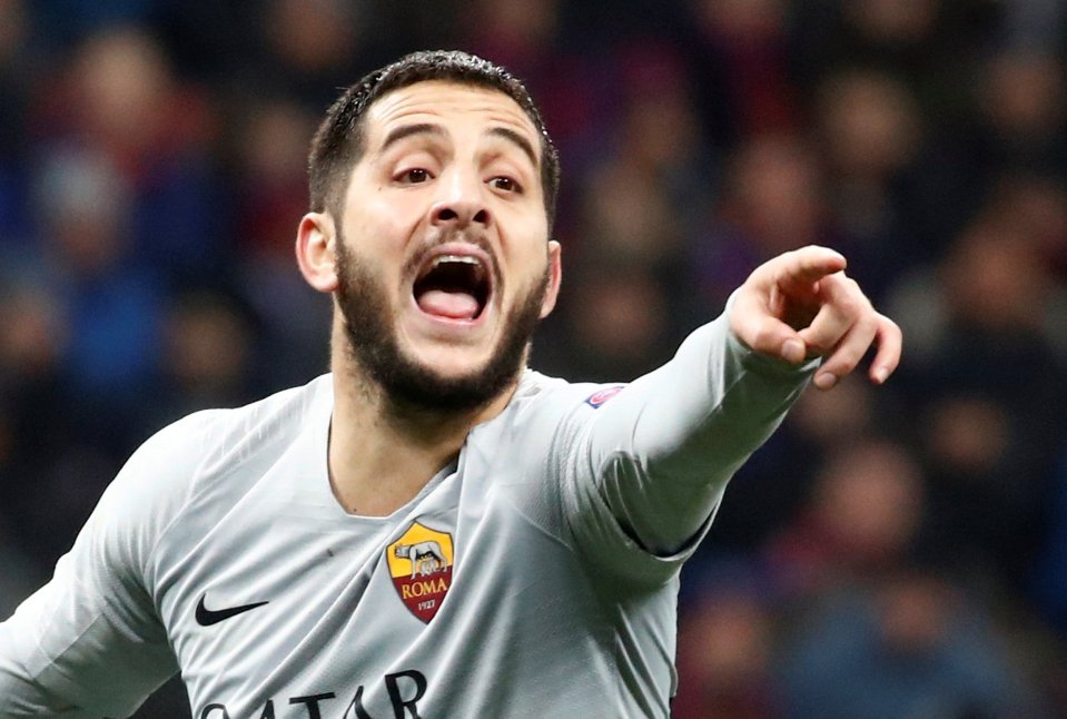  Greek defender Kostas Manolas is under contract with Roma until 2022