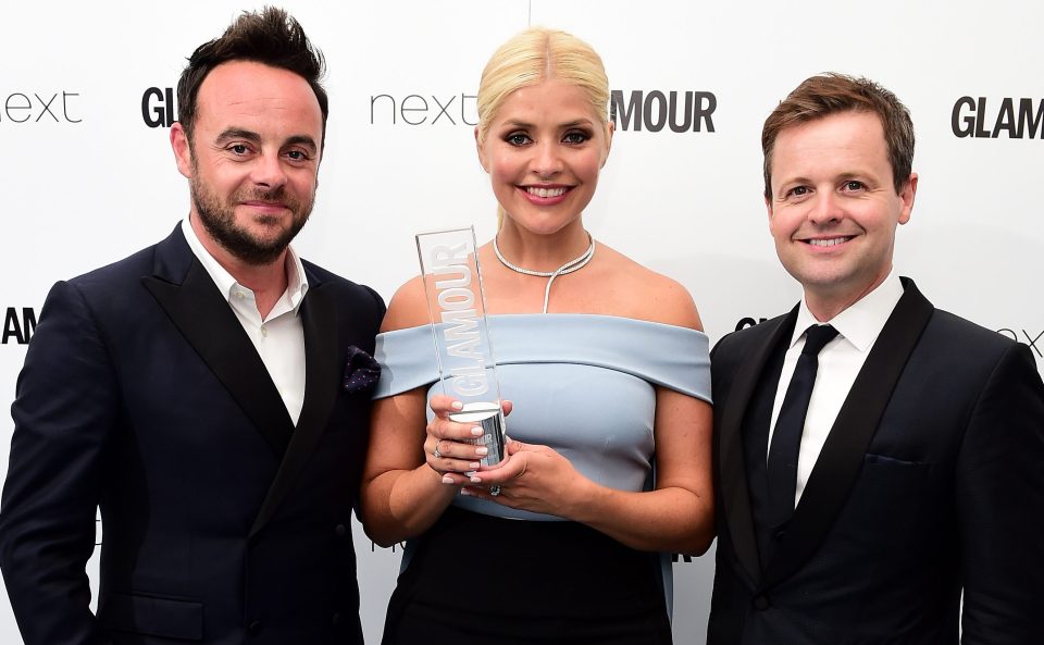  Holly Willoughby beats Ant and Dec as they continue losing streak at TRIC Awards (pictured here at Glamour Awards)