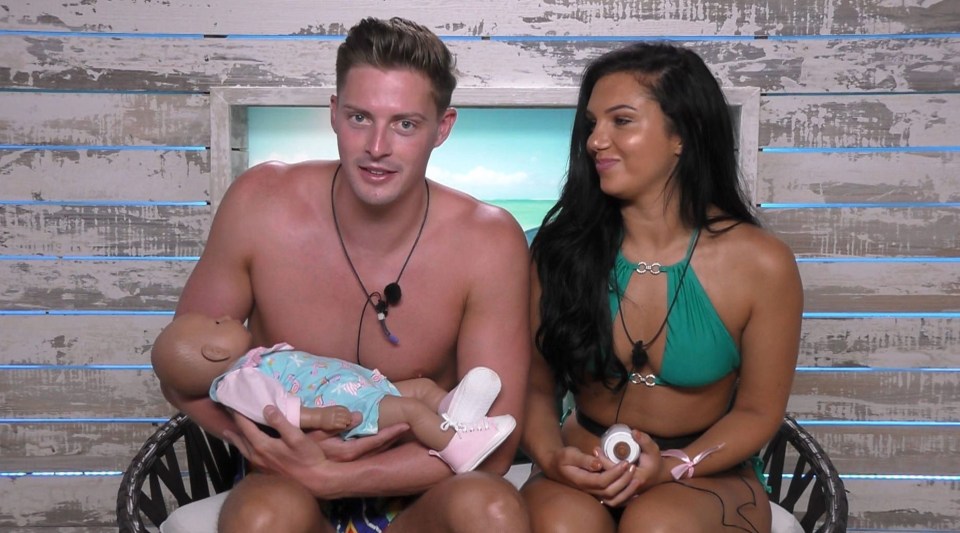 Dr Alex and Alexandra Cane, who were coupled up on the show, appearing on Love Island