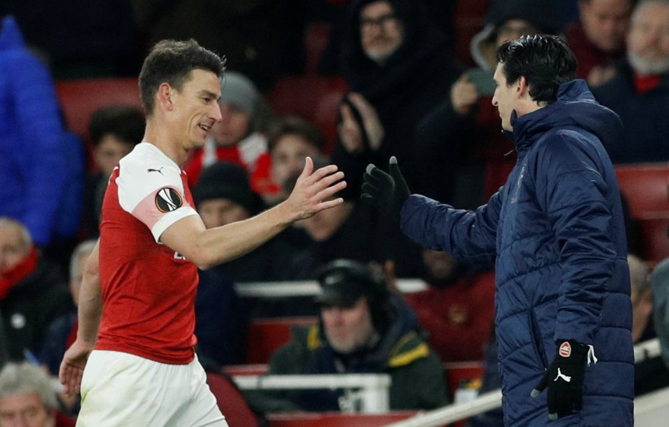  Laurent Koscielny reckons Unai Emery is top dog at Arsenal due to his versatility