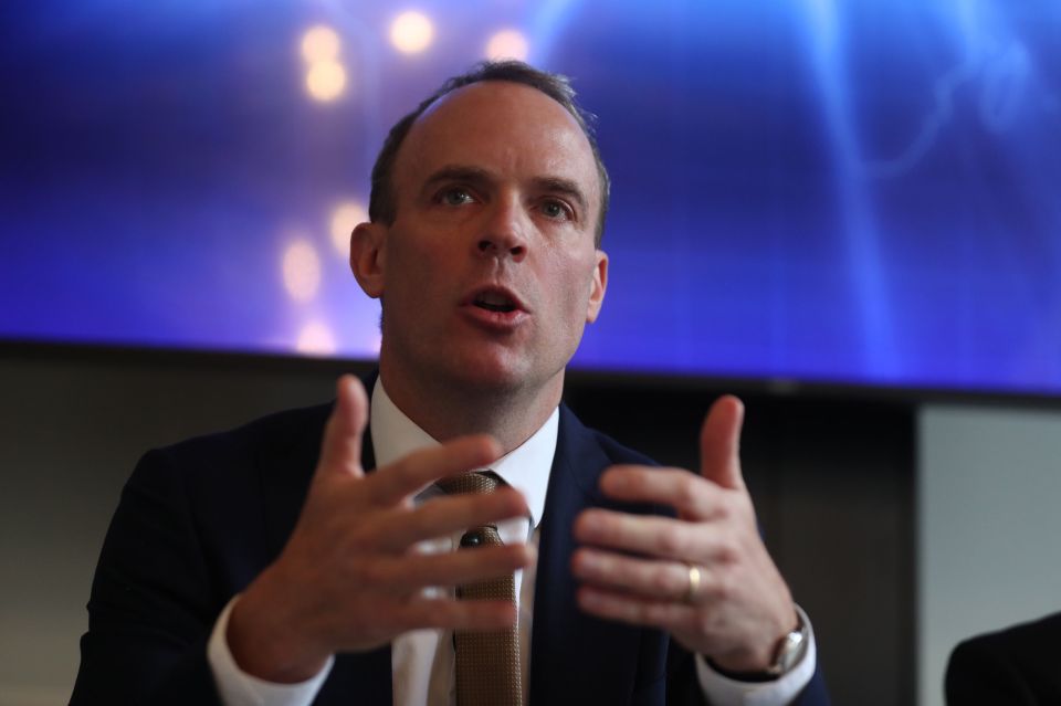  Dominic Raab promised to cut income tax if he made it to No10