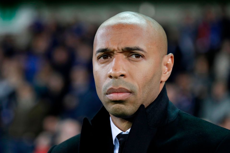  Thierry Henry could be about to make a shock return to the Belgium national squad set-up