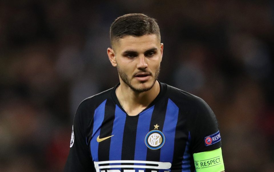  Mauro Icardi has been in and out of the Inter side recently