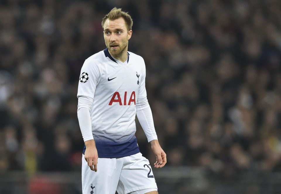  Tottenham have first refusal on Bale as Real Madrid are keen on Christian Eriksen