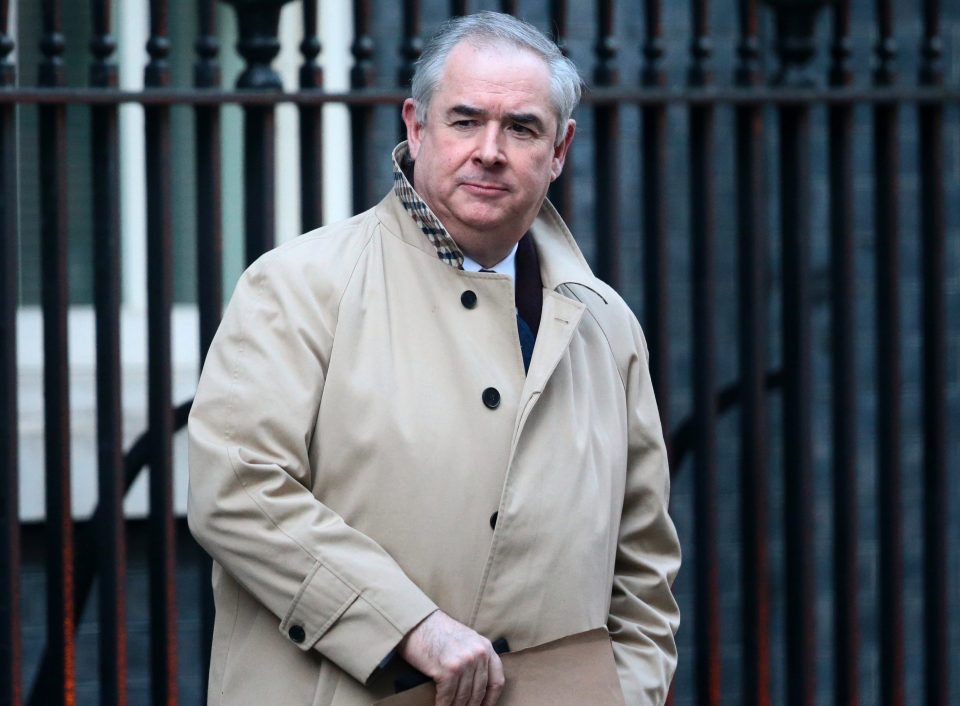  Geoffrey Cox engaged in a heated debate with Michel Barnier over a fresh Brexit deal