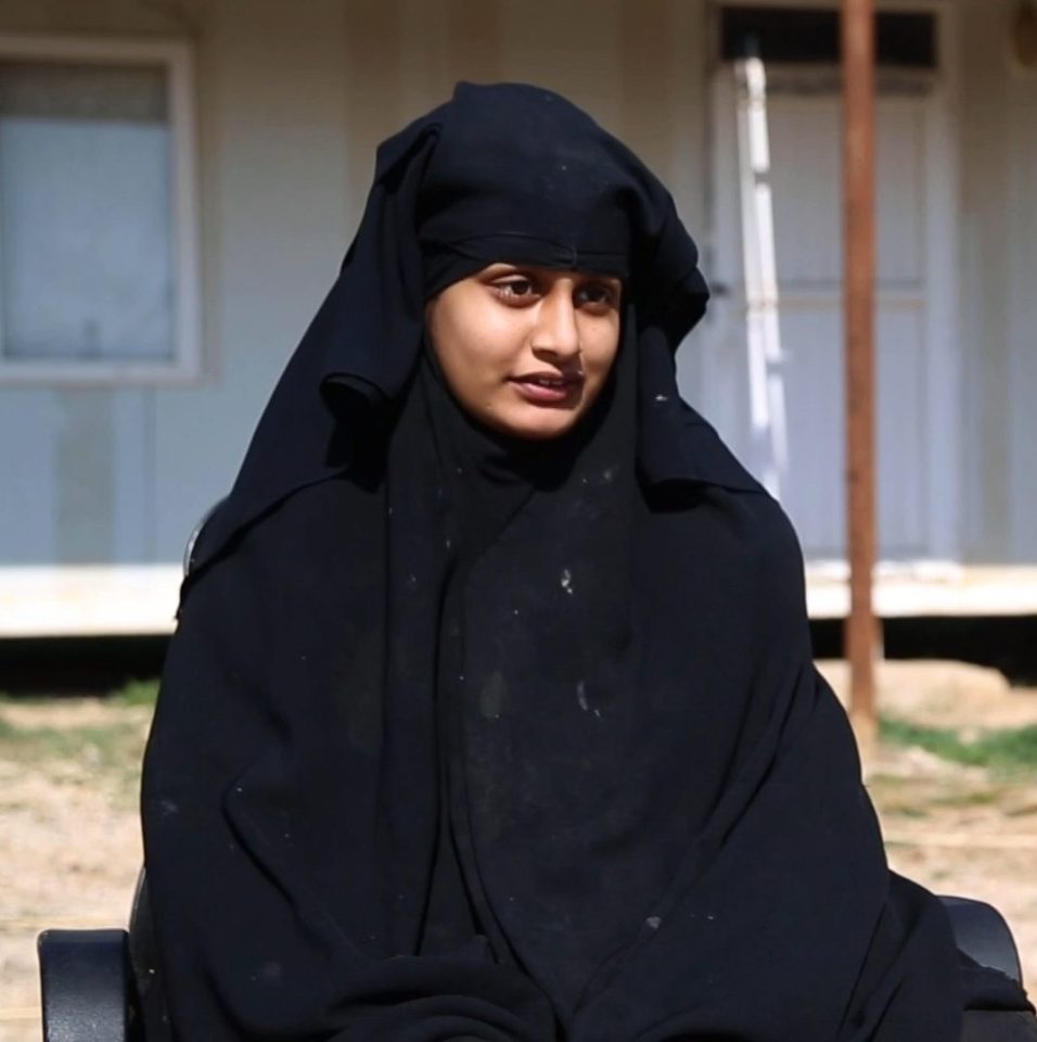  Shamima Begum is marooned in Iraq after the Caliphate she ran away to join collapsed