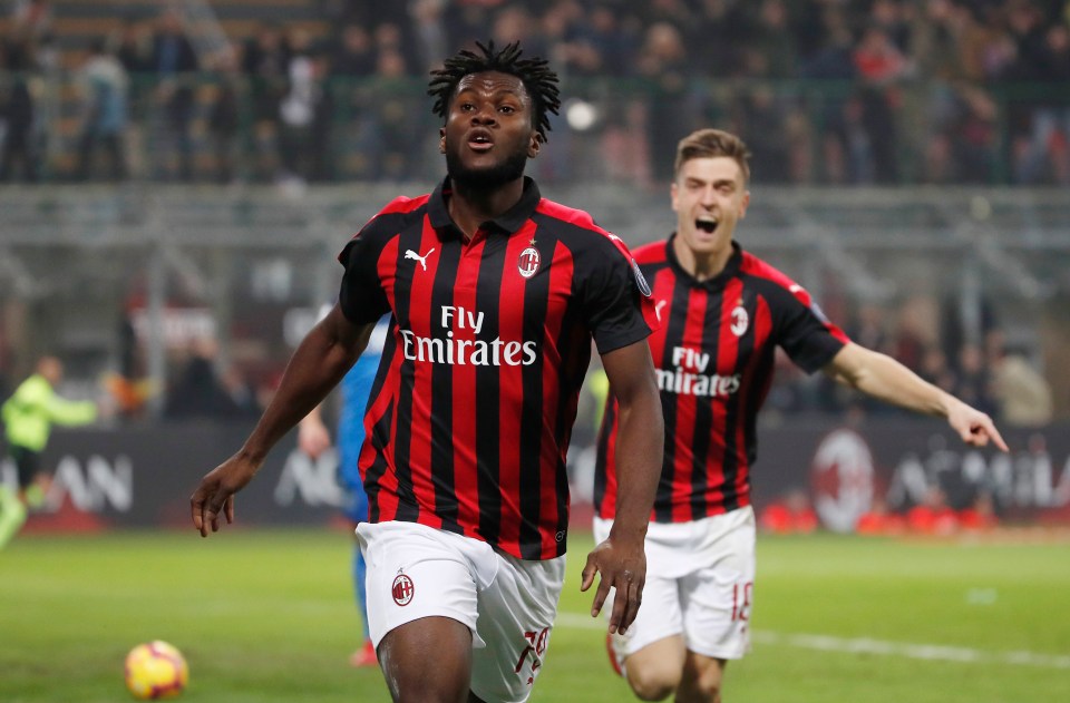  West Ham have joined Chelsea and Arsenal in the race for AC Milan star Franck Kessie