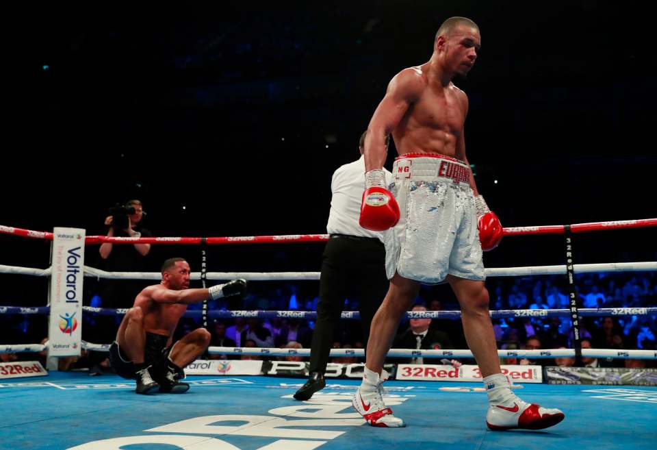  Chris Eubank Jr defeated James DeGale in February in what was a bitter grudge match