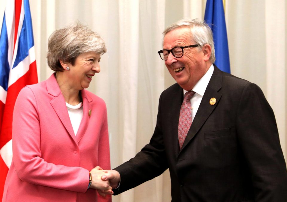  Plans for Theresa May and Jean-Claude Juncker to seal a new deal have been shelved