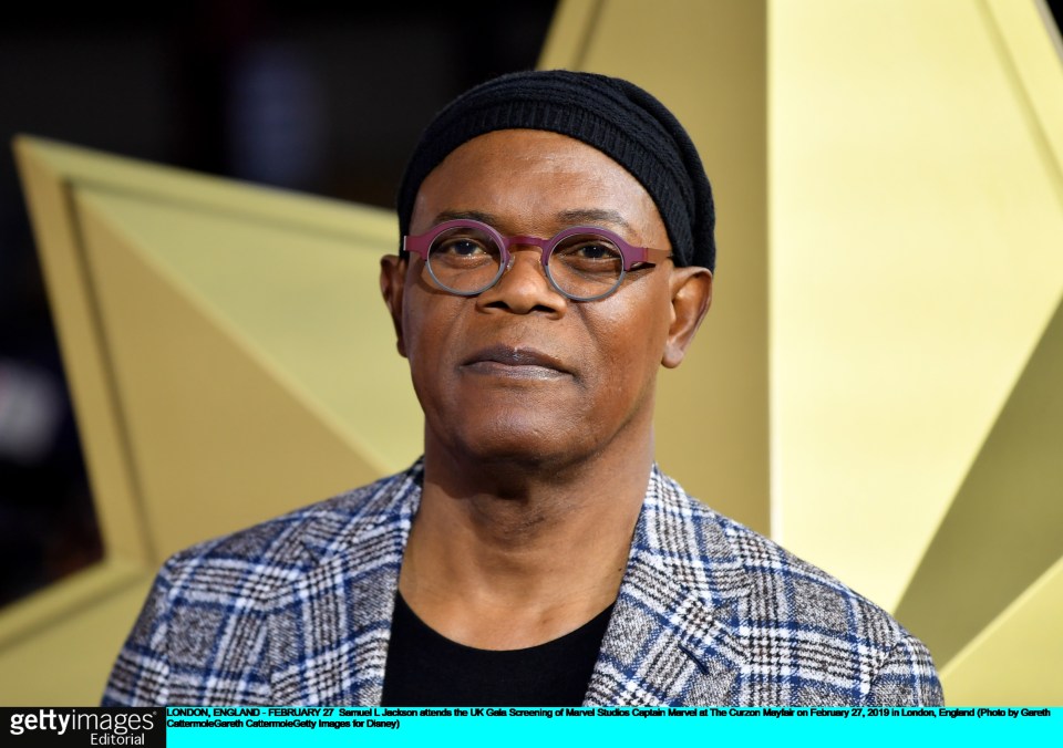 Samuel L. Jackson is starring in Captain Marvel with Brie Larson