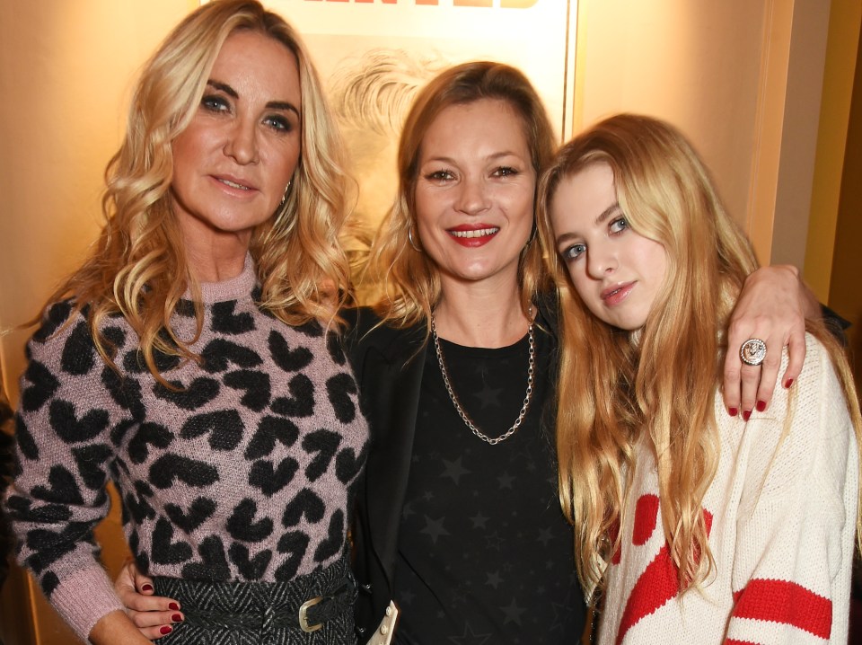  Anais, 19, right, is now a successful model - and mum Meg is also pals with Kate Moss