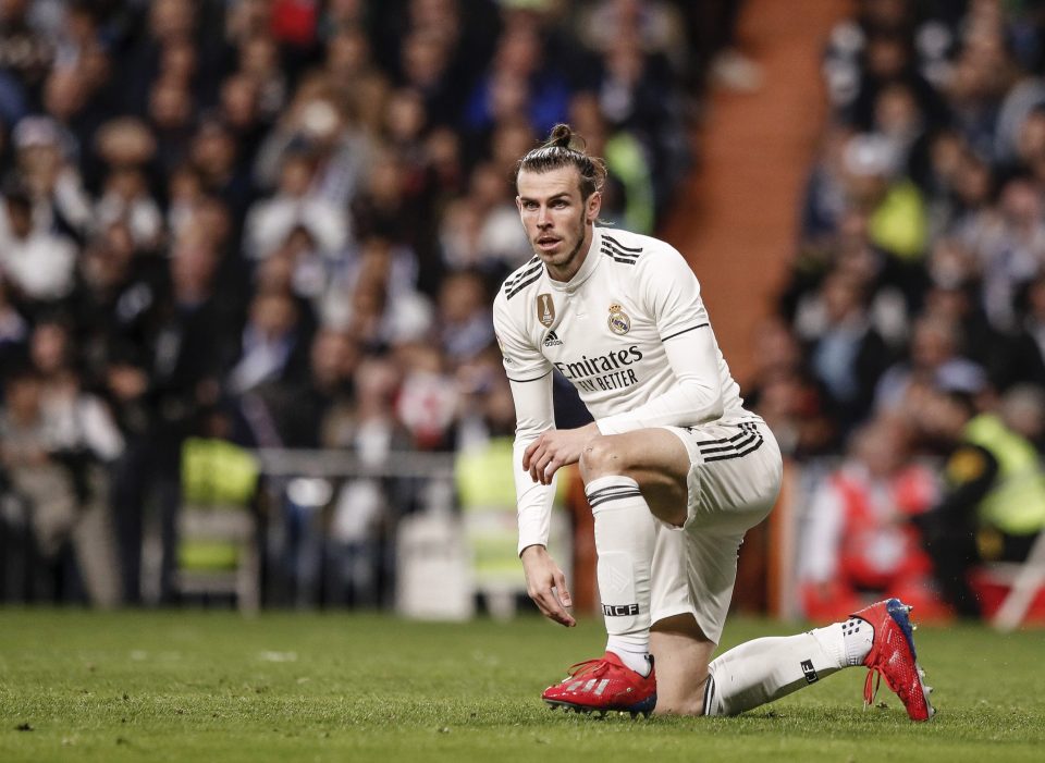  Gareth Bale has endured a torrid time at Real Madrid this season