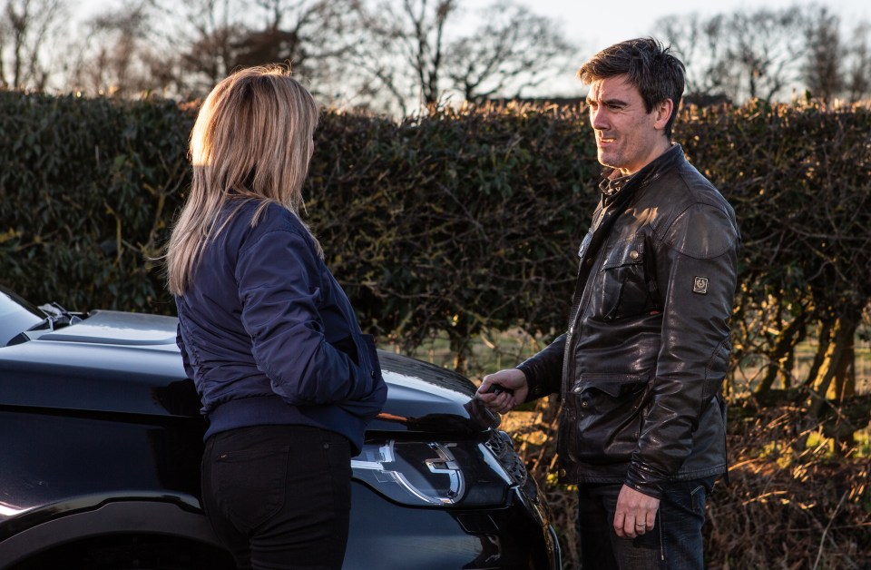  The pair's first meeting is tense as Cain refuses to help her and Graham when their car breaks down