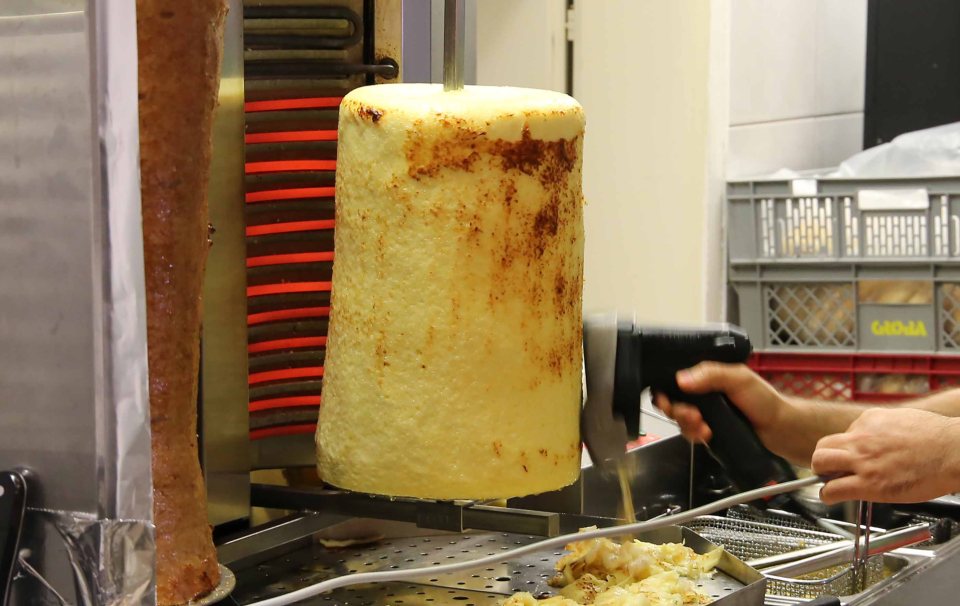  A Swiss dairy farmer has created the "cheebab"