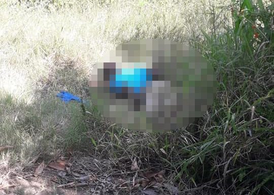  A bloody image of the rape suspect was posted online by a private police force