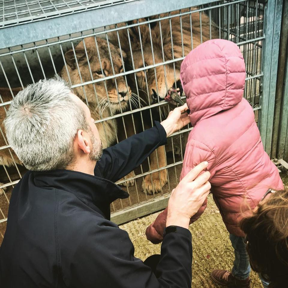  Jeremy and her family visited Yorkshire Wildlife Park