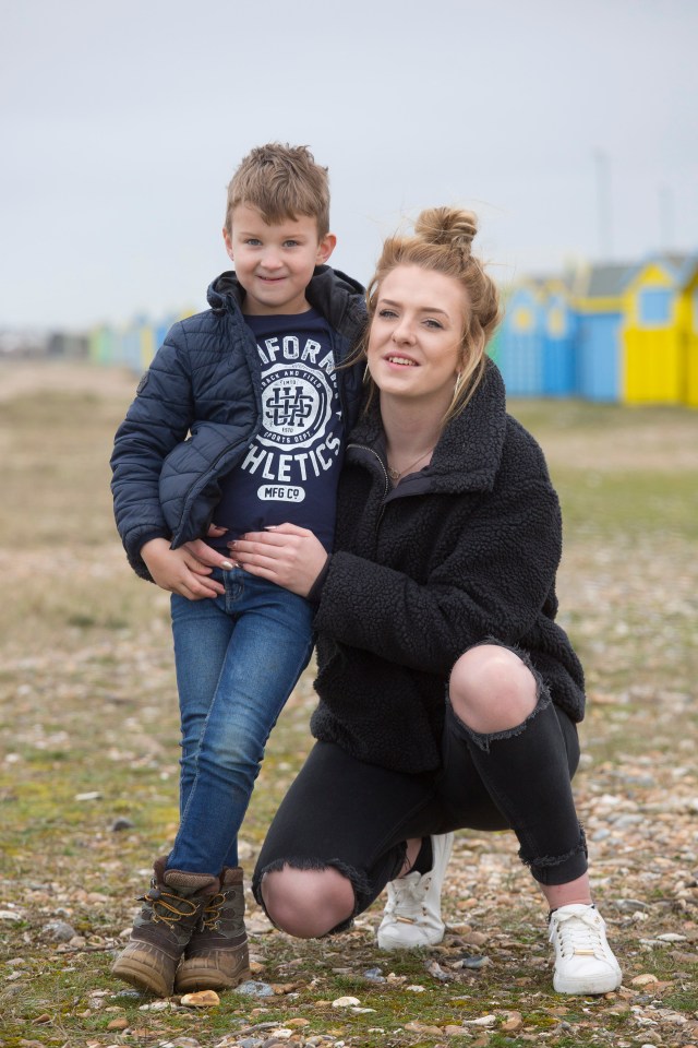  Tanya Hewstone, and her seven-year-old son Georgio Polito, whose lives were ripped apart by the Shoreham Airshow disaster