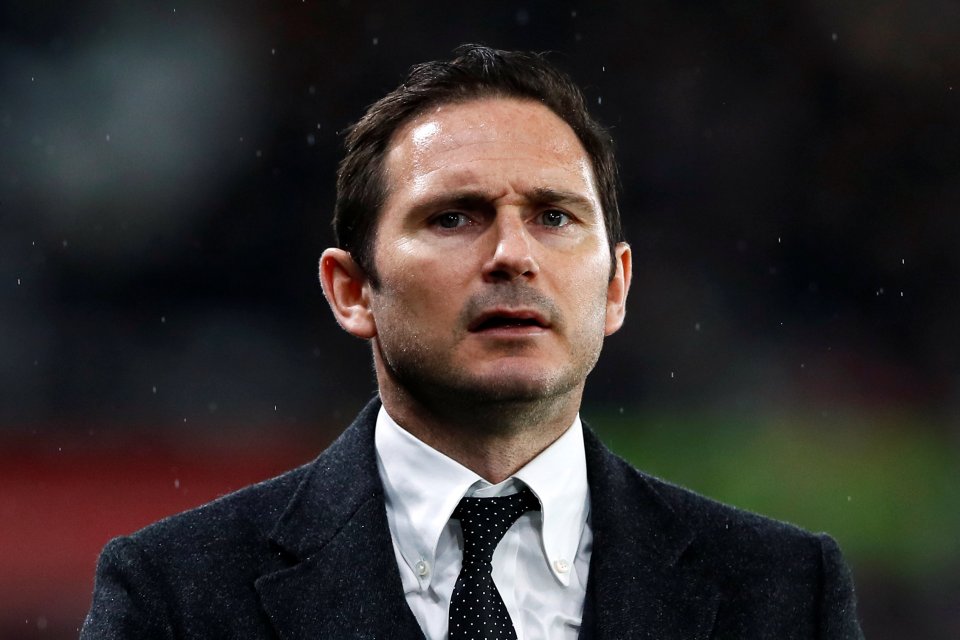  Frank Lampard has launched a stinging attack on his Derby staff for being doom and gloom merchants