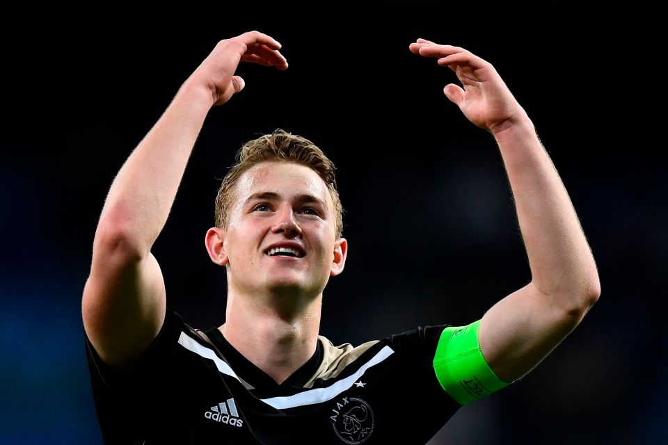  Barcelona reportedly logged a £51million bid for Ajax defender Matthijs de Ligt