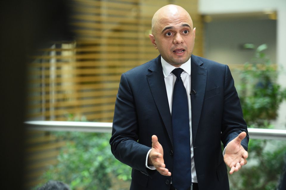  Home Secretary Sajid Javid piled pressure on the PM by insisting the 'resource' issue had to be tackled