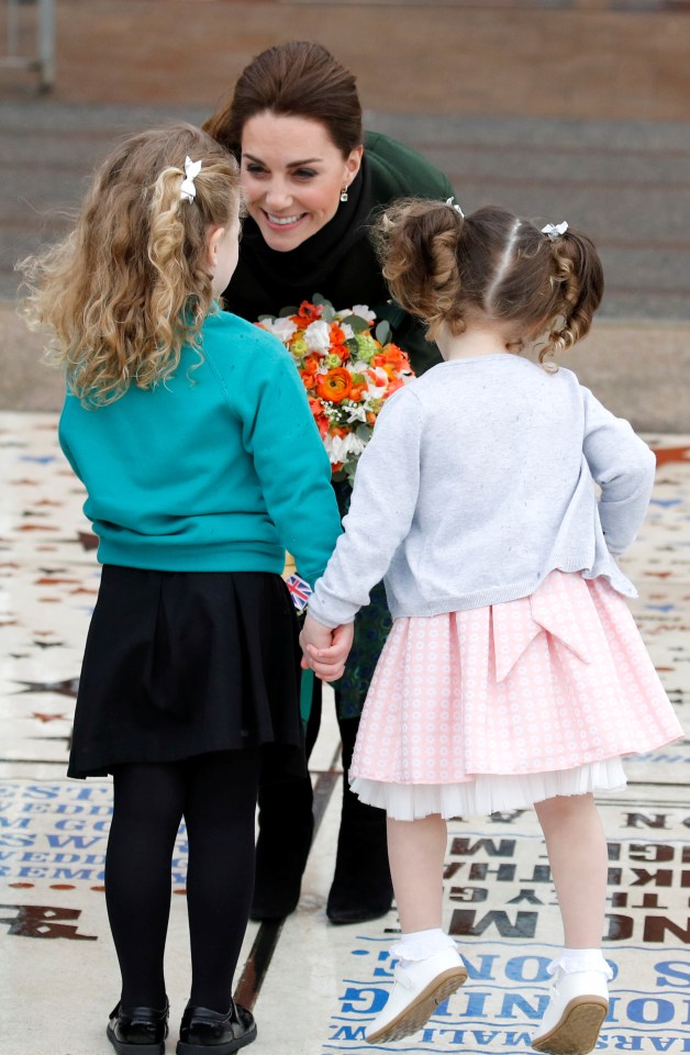  Kate Middleton recently mentioned she was 'broody' again - and seemed delighted to chat to these sweet locals