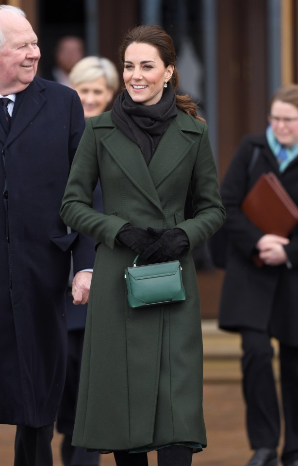  Using a handbag to send a signal at official engagements is a trick borrowed from above