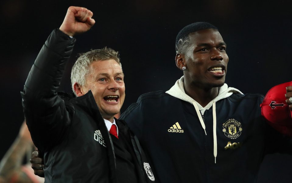  Midfielder Paul Pogba has said he wants Ole Gunnar Solskjaer to remain at Manchester United