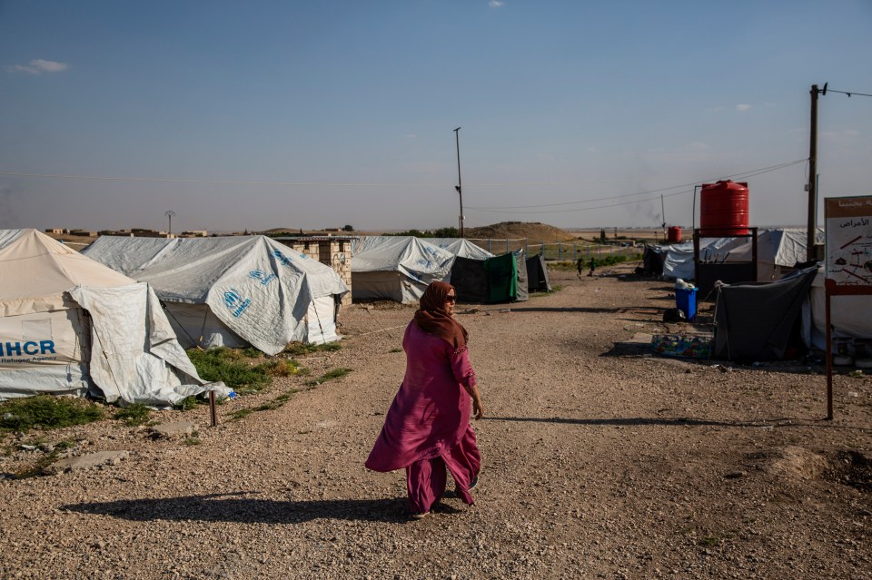  Begum is believed to have been rehoused at the Roj camp in eastern Syria