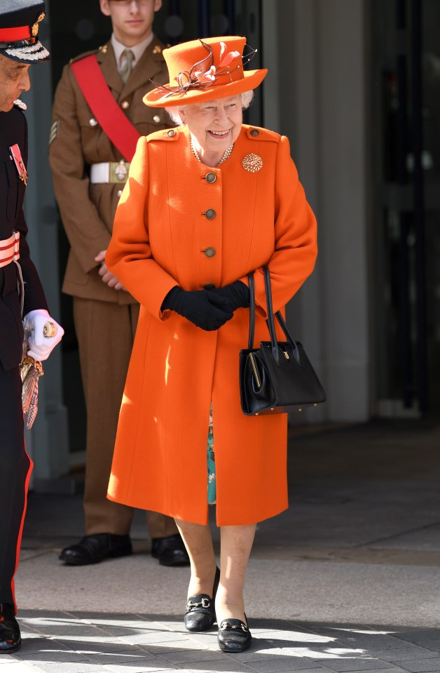  The Queen is said to place her handbag on a chair if she is happy to chat to a guest - but will move it to the floor if not