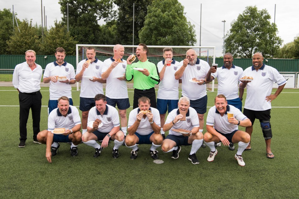  In new doc Harry’s Heroes: The Full English, Harry Redknapp tries to return the England legends to their former glory by helping them shift the pounds