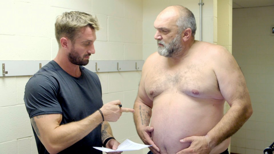  Neil 'Razor' Ruddock says that when he first started playing he weighed 14st but now comes in at almost 24