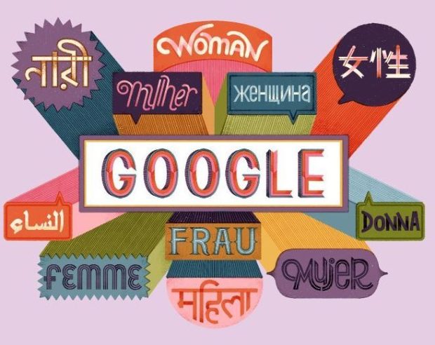 The Google Doodle for International Women's Day