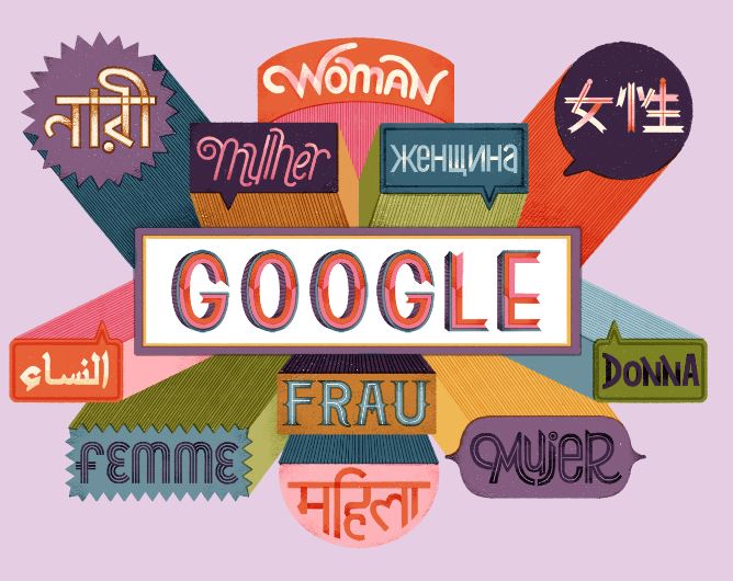  The Google Doodle for International Women's Day