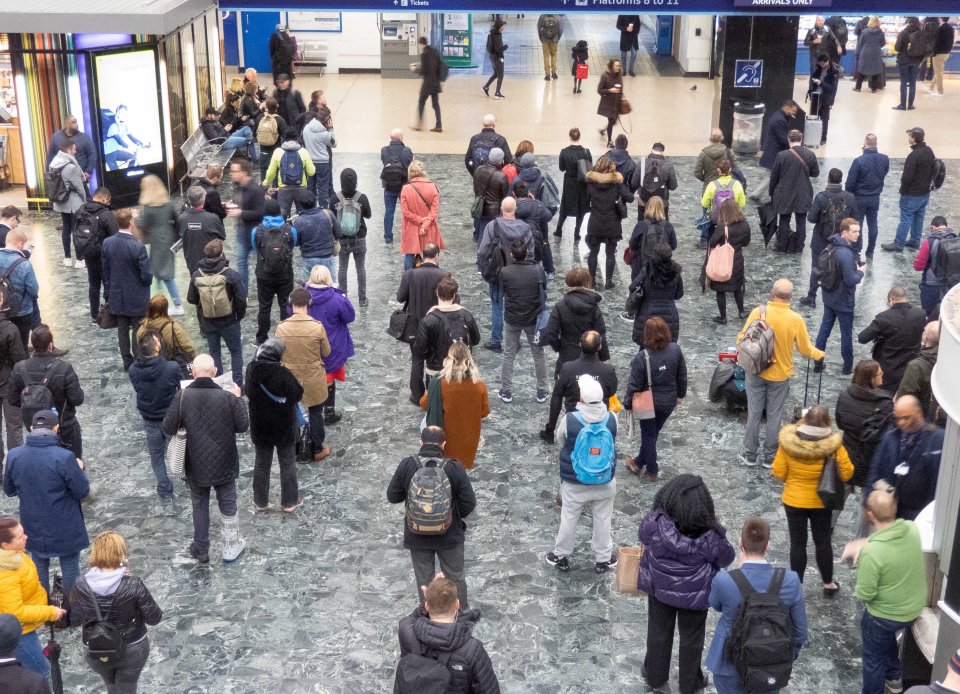  The 'slave' teens catch early trains to take the drugs to towns around Britain