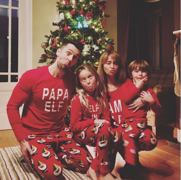  Samia, Sylvain and their kids look cute as they pose in their living room