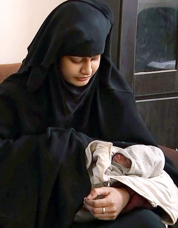  Shamima Begum's son  was born healthy but died from pneumonia in early March