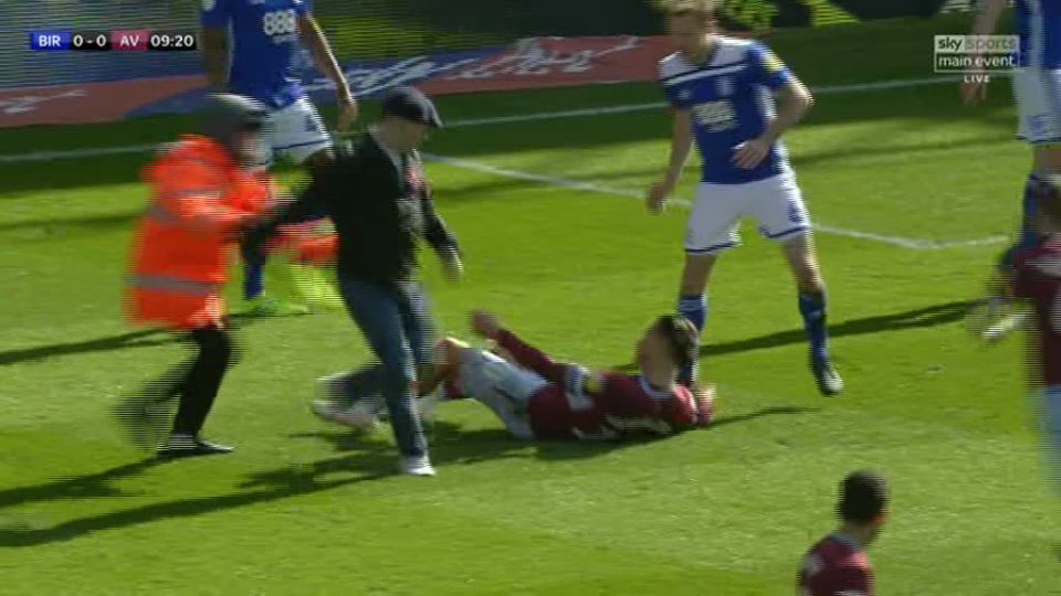  Questions will now undoubtedly be asked as to how the man managed to get all the way up to Jack Grealish