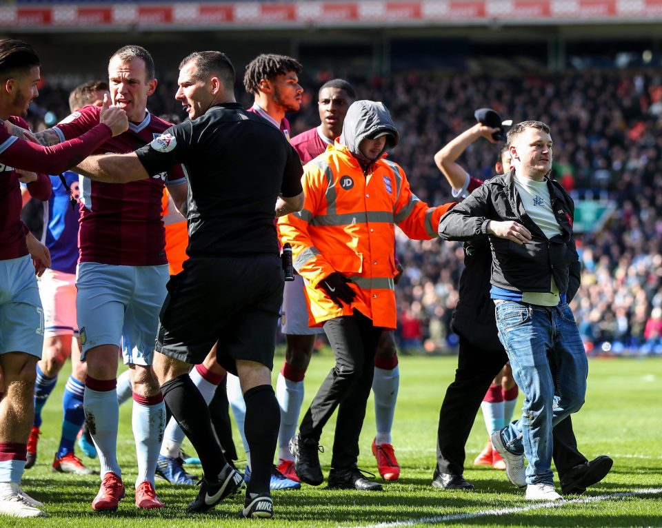  The world of football has been left shocked at the disgraceful scenes at St Andrews today