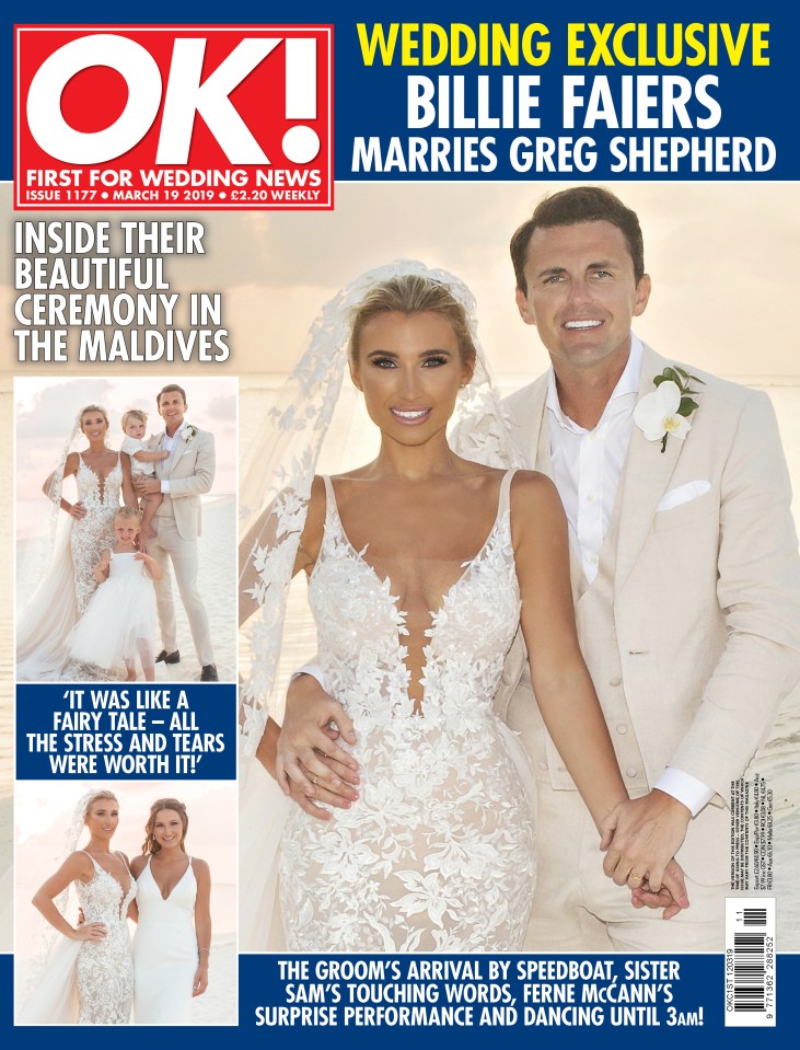  The couple opened up about their big day in OK! Magazine