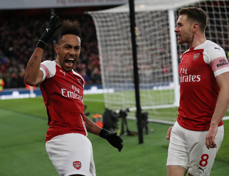  Aubameyang showed his mental strength to take the penalty while Ramsey was a driving force in midfield